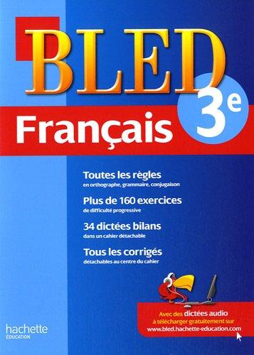 Bled français 3e, 14-15 ans