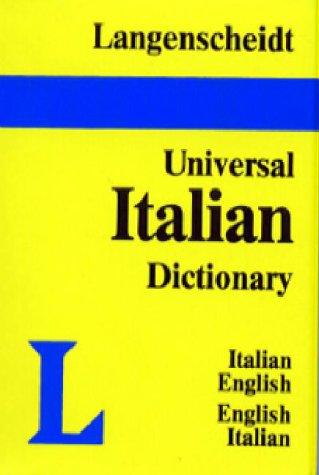 Langenscheidt Universal Dictionary Italian/English-English/Italian