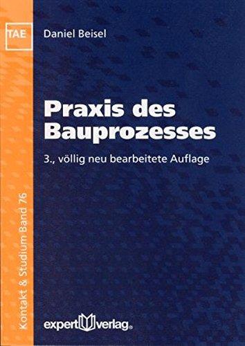 Praxis des Bauprozesses (Kontakt & Studium)