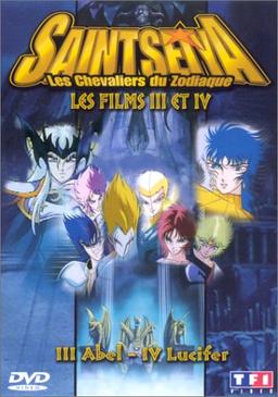 Saint Seiya, les chevaliers du Zodiaque, les films III et IV : Les Guerriers d'Abel / Le Temple de Lucifer [FR Import]