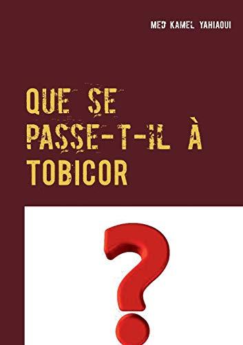 Que se passe-t-il à TOBICOR : Un roman ou s'entrêmelent l'amour, la quête de l invisibilité, les manipulations génétiques et un Dieu contestataire dans des lieux intrigants de la Californie jusqu'au Sahara algérien.