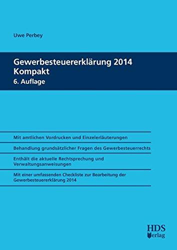 Gewerbesteuererklärung 2014 Kompakt