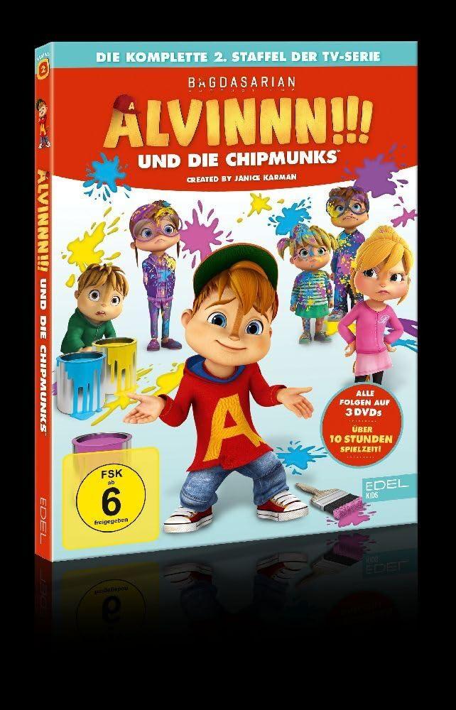 Alvinnn!!! und die Chipmunks: Die komplette 2. Staffel der TV-Serie auf 3 DVDs