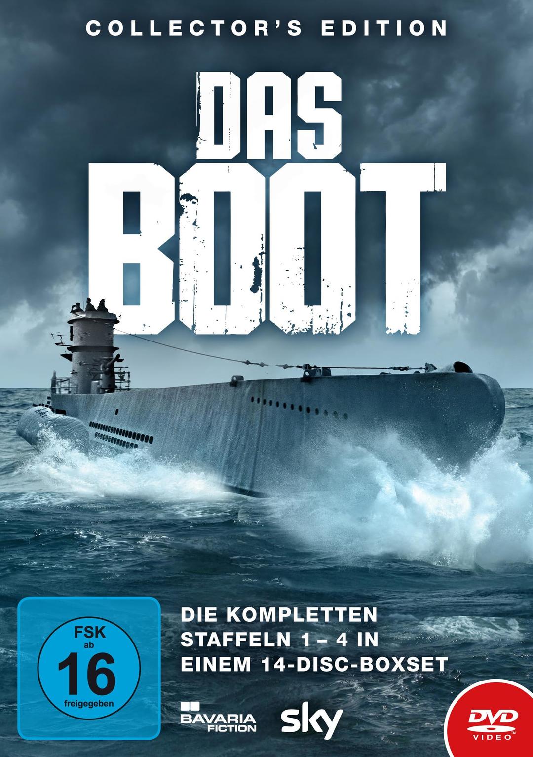 Das Boot - Collector's Edition: Die kompletten Staffeln 1-4 LTD. [14 DVDs]