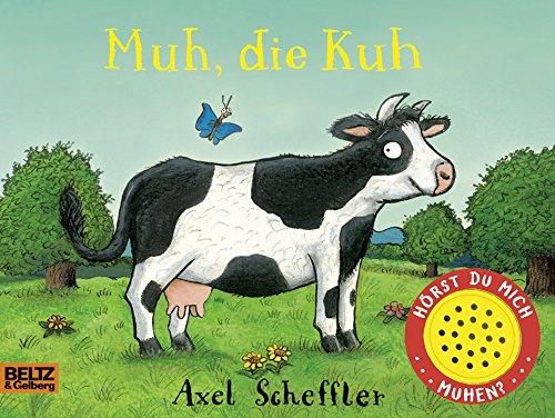 Muh, die Kuh: Vierfarbiges Pappbilderbuch mit Soundchip