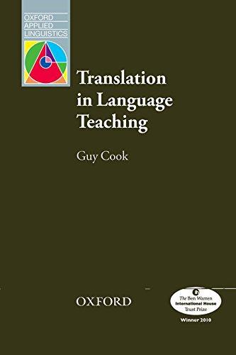 Translation in Language Teaching (Oxford Applied Linguistics)