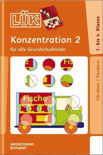 LÜK: Konzentration 2: für alle Grundschulkinder: Übungen für alle Grundschulkinder