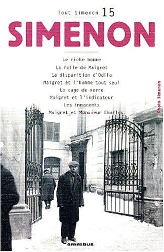 Tout Simenon. Vol. 15