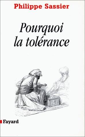 Pourquoi la tolérance