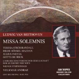 Missa Solemnis: Randall-Majdan-Frick-Pat