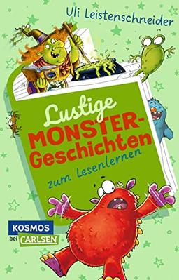 Lustige Monster-Geschichten zum Lesenlernen: Spinnengift und Krötenschleim, Monsterfalle: Für Leseanfänger*innen in der 1. Klasse | Lesespaß pur – witzige Monster-Geschichten für Erstleser*innen ab 6!