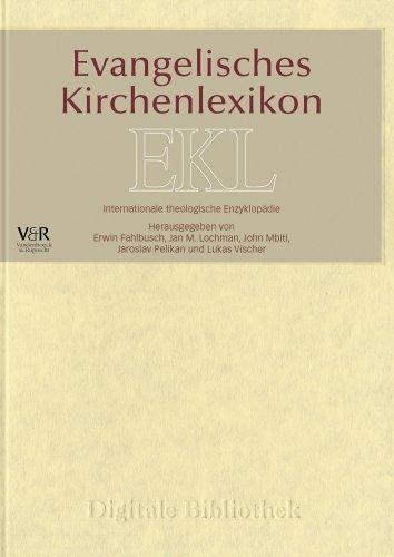 Digitale Bibliothek 098: EKL Evangelisches Kirchenlexikon (PC+MAC)