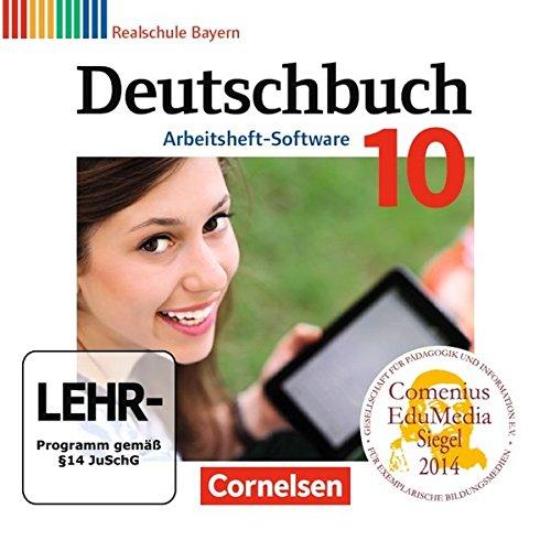 Deutschbuch 10. Jahrgangsstufe - Realschule Bayern - Übungs-CD-ROM zum Arbeitsheft