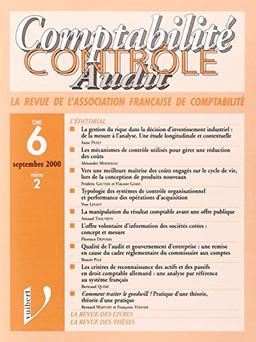 Comptabilite controle audit tome 6 volume 2 (Expertise Comptable)