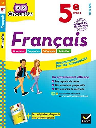 Français 5e, cycle 4, 12-13 ans : nouveau programme, réforme du collège