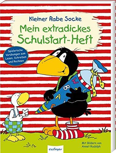 Der kleine Rabe Socke: Mein extradickes Schulstart-Heft