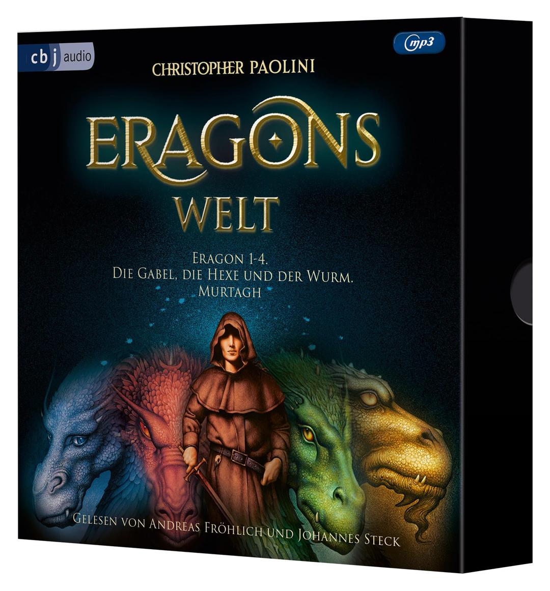 Eragons Welt - Das Vermächtnis der Drachenreiter - Der Auftrag des Ältesten - Die Weisheit des Feuers - Das Erbe der Macht - Die Gabel, die Hexe und der Wurm - Murtagh: Die große Hörbuch-Box -