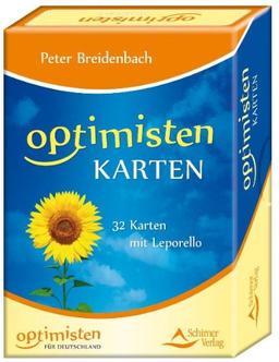 Optimisten Karten 32 Karten mit Leporello