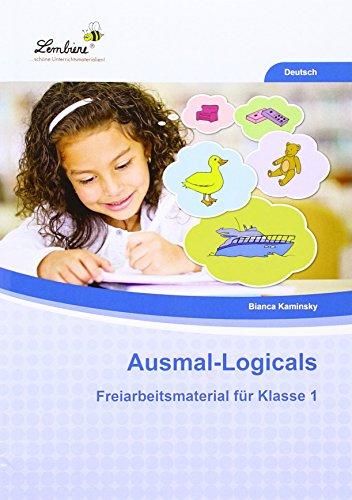 Ausmal-Logicals (PR): Grundschule, Deutsch, Klasse 1