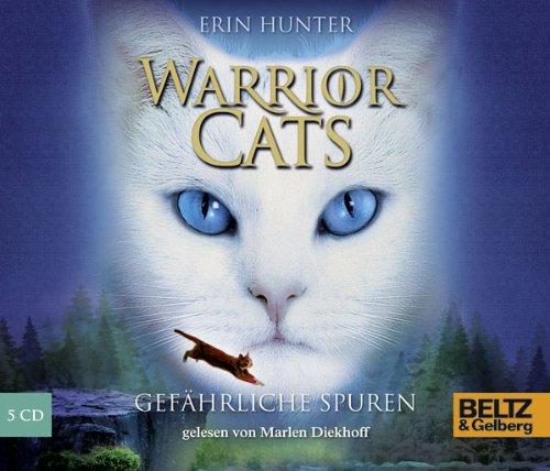 Warrior Cats. Gefährliche Spuren: I, Folge 5, gelesen von Marlen Diekhoff, 5 CDs in der Multibox, ca. 5 Std. (Beltz & Gelberg - Hörbuch)