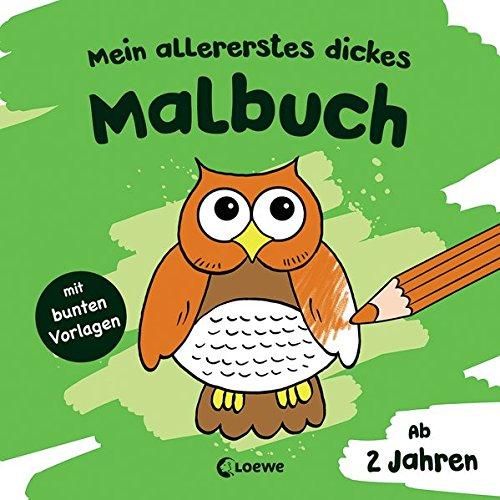 Mein allererstes dickes Malbuch (Eule)