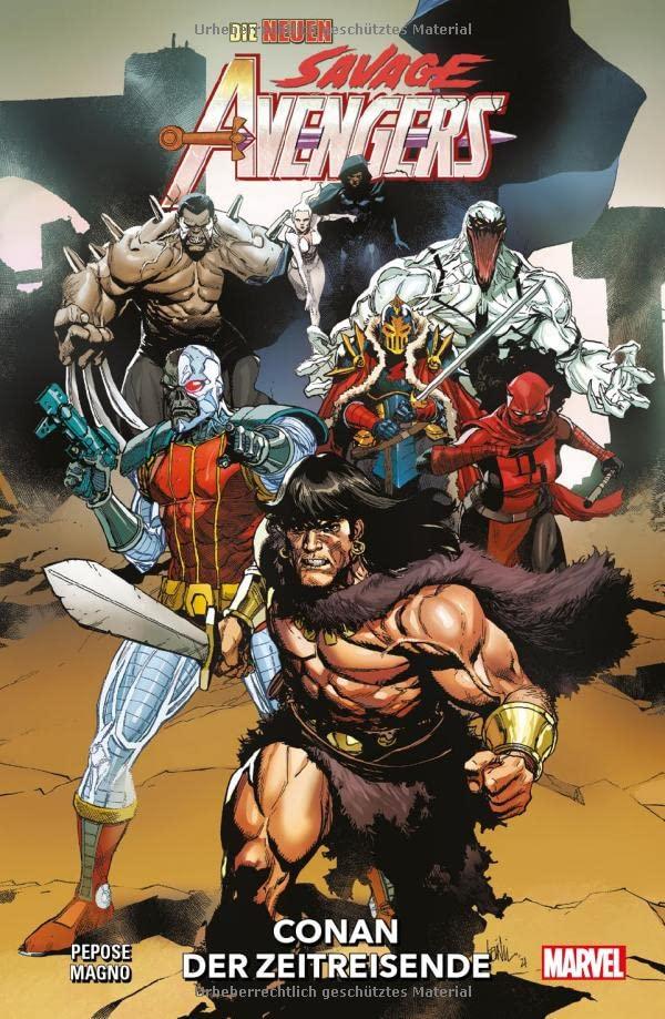 Die neuen Savage Avengers: Bd. 1: Conan der Zeitreisende