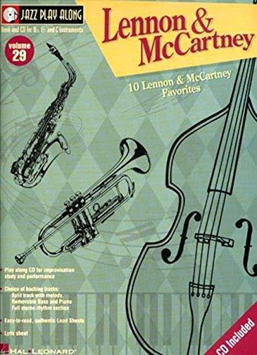 Jazz Play Along: Volume 29 - Lennon And McCartney (Book, CD): Play-Along, CD für Ensemble (Jazz Play Along Series)