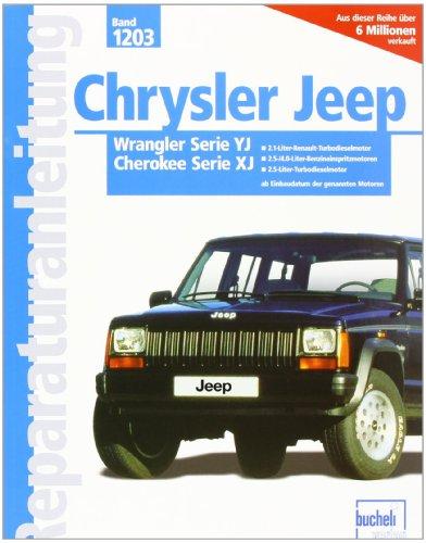 Chrysler Jeep Wrangler Serie YJ / Cherokee Serie XJ: 2,1-l-Renault-Turbodieselmotor. 2,5 l und 4,0 l Benzineinspritzmotoren. 2,5 l Turbodieselmotor. ... der genannten Motoren (Reparaturanleitungen)