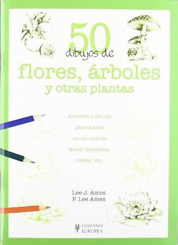 50 dibujos de flores, árboles y otras plantas