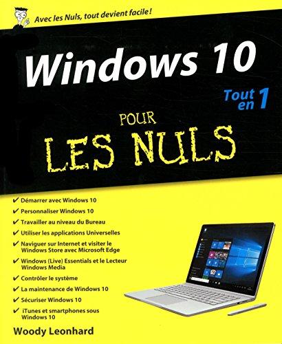 Windows 10 tout en 1 pour les nuls