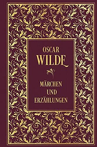 Märchen und Erzählungen: mit Illustrationen von Aubrey Beardsley und Alfons Mucha: Leinen mit Goldprägung