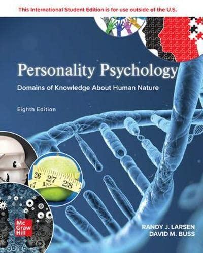 ISE Personality Psychology: Domains of Knowledge About Human Nature