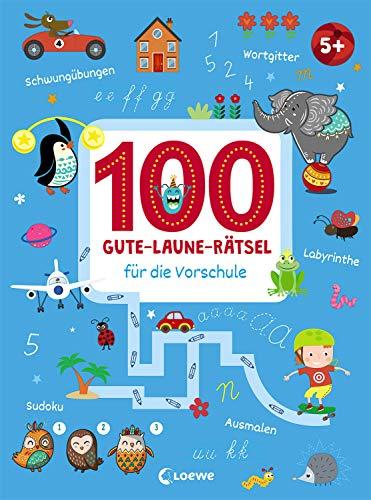 100 Gute-Laune-Rätsel für die Vorschule: Lernspiele für Kinder ab 5 Jahre