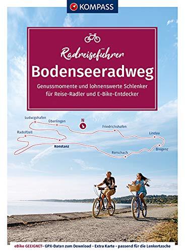 KOMPASS RadReiseFührer Bodenseeradweg: mit Obersee, Untersee und Überlinger See - 284 km. GPX-Daten zum Download. (KOMPASS-Fahrradführer, Band 6915)