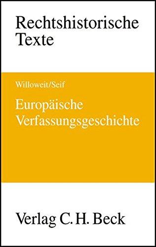 Europäische Verfassungsgeschichte