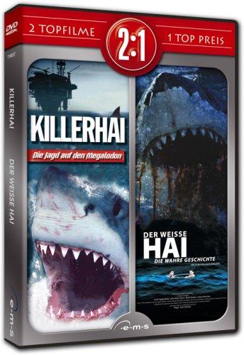 Killerhai - Die Jagd auf den Megalodon / Der weiße Hai - Die wahre Geschichte [2 DVDs]