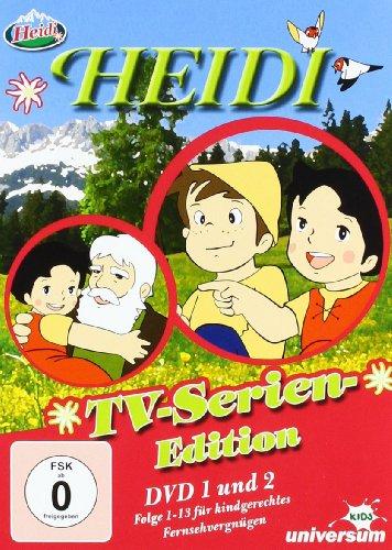 Heidi - TV-Serien-Edition, DVD 1 und 2, Folge 01-13