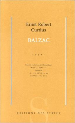 Balzac : essai. E. R. Curtius