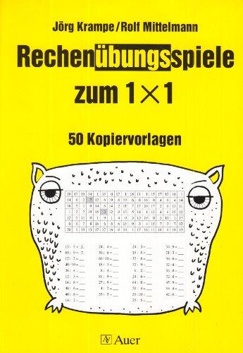 Rechenübungsspiele, Zum Einmaleins für die Klassen 2 und 3