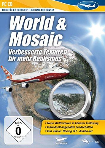 Flight Simulator X - World & Mosaic (Add-On)