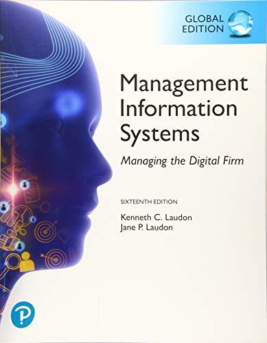 Laudon, K: Management Information Systems: Managing the Digi