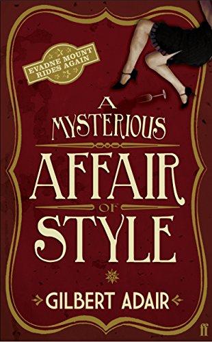 Mysterious Affair of Style (Evadne Mount Trilogy)