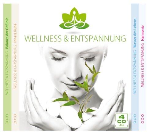 Wellness & Entspannung - 4er CD-Digi Box (Balance der Gefühle, Innere Ruhe, Wasser des Lebens, Harmonie)