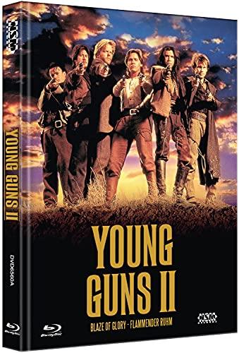 Young Guns 2 - Blaze of Glory [Blu-Ray+DVD] - uncut - limitiertes Mediabook Cover A