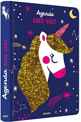 Agenda 2022-2023 : sequins licornes