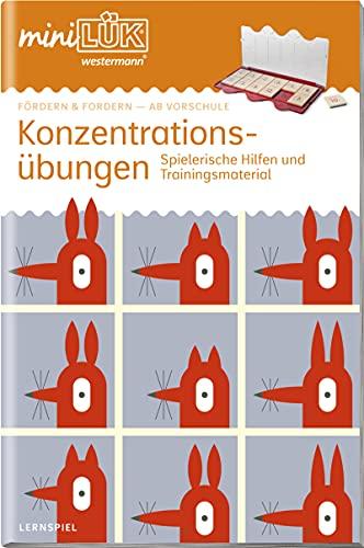 miniLÜK-Übungshefte: miniLÜK: Vorschule/1./2. Klasse - Fördern & Fordern: Konzentrationsübungen: Fördern und Fordern / Vorschule/1./2. Klasse - ... (miniLÜK-Übungshefte: Fördern und Fordern)