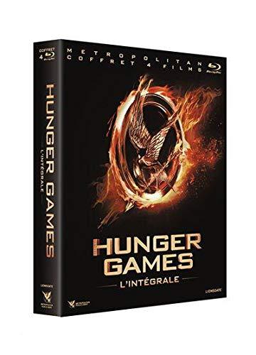 Hunger games l'intégrale 4 films ; hunger games ; l'embrasement ; la révolte, parties 1 et 2 [Blu-ray] [FR Import]