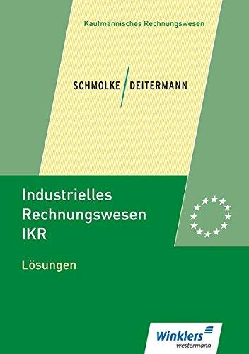 Industrielles Rechnungswesen - IKR: Lösungen