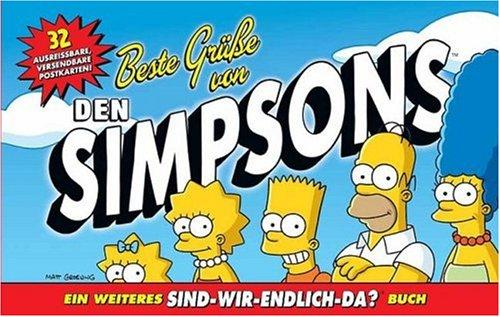 Beste Grüße von den Simpsons. Simpsons Postkartenbuch: Simpsons Postkartenbuch Bd.1