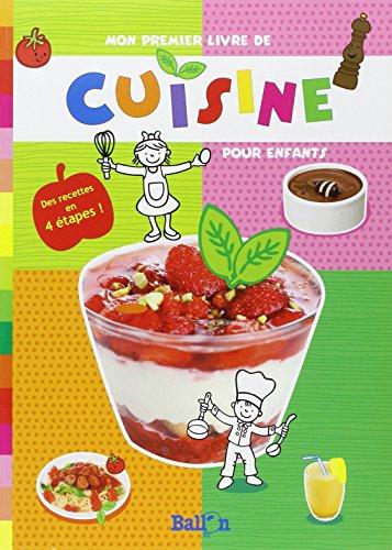 Mon premier livre de cuisine pour enfants